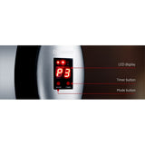 Devanti Electric Strip Heater Radiant Heaters 1500W - Close-Up Angle