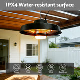 Devanti 2000W Outdoor Electric Patio Heater Ceiling Mount with LED Light Remote - Extra Image