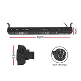 Devanti 2PCS Electric Strip Heater Radiant Infrared Heaters 2000W - Front View