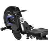 Finex Rowing Machine Elastic Rope Resistance Black&Blue - Side View