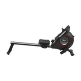 Finex Rowing Machine Rower Magnetic Resistance Exercise Fitness Black - Front View