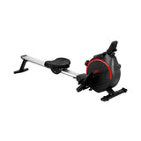 Finex Rowing Machine 16-Level Resistance Black&Red - Close-Up Angle