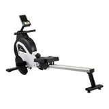 Finex Rowing Machine Magnetic Resistance Black&White - Rear View