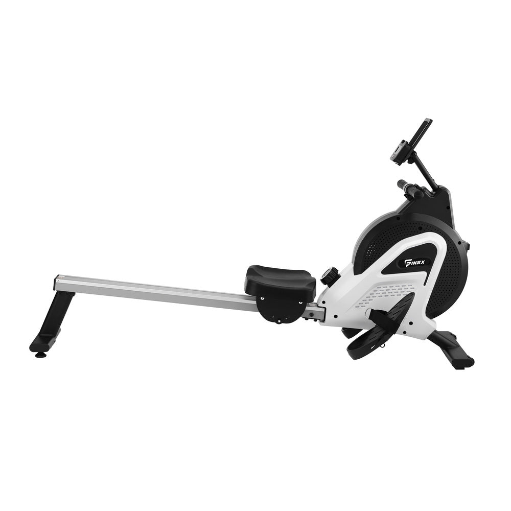 Finex Rowing Machine Magnetic Resistance Black&White