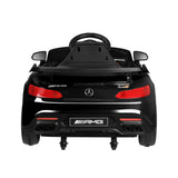 Kids Ride On Car Mercedes-Benz AMG GTR Licensed Black - Side View