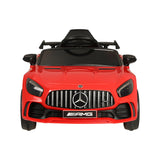 Kids Ride On Car Mercedes-Benz AMG GTR Licensed Red - Close-Up Angle