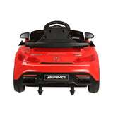 Kids Ride On Car Mercedes-Benz AMG GTR Licensed Red - Side View