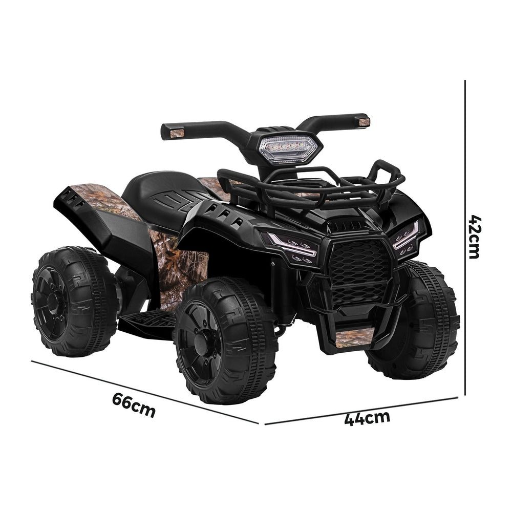 Mazam Kids Ride On Car Electric ATV Rechargeable Black