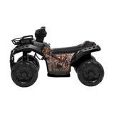 Mazam Kids Ride On Car Electric ATV Rechargeable Black - Top-Down View