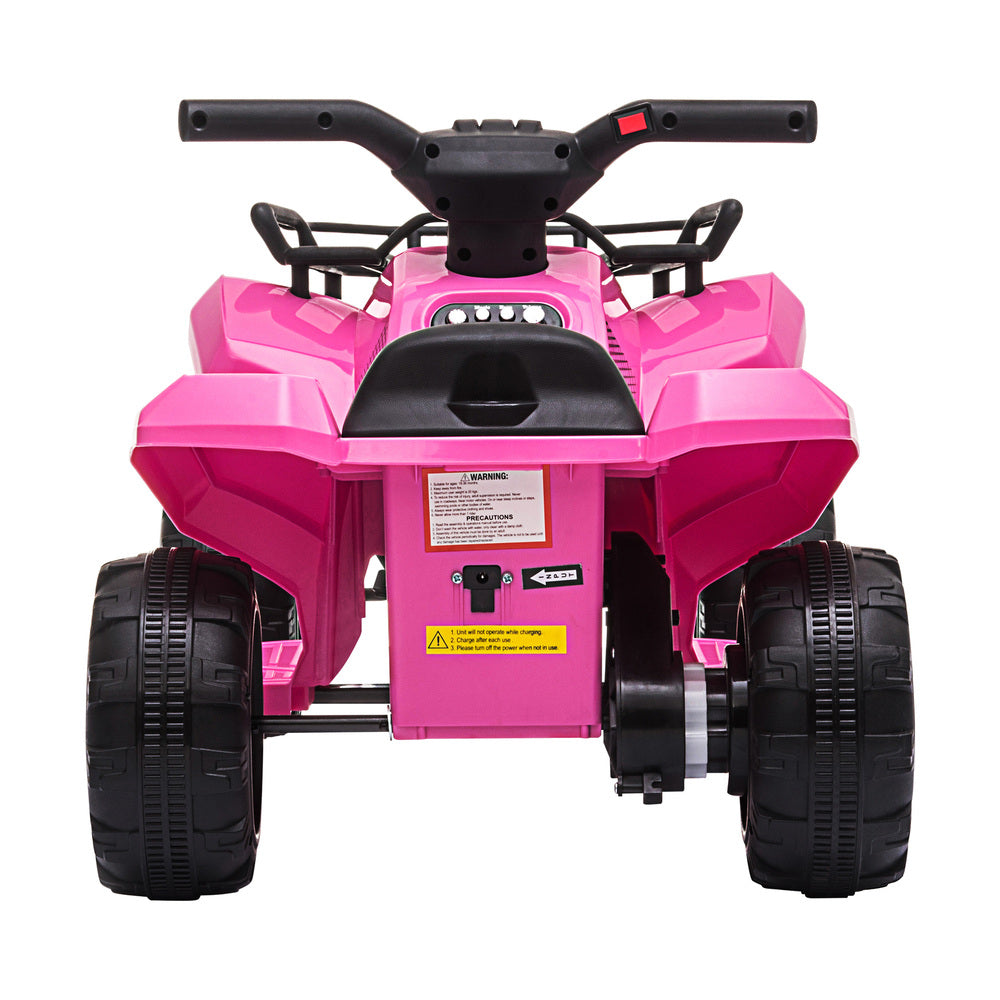 Mazam Kids Ride On Car Electric ATV Rechargeable Pink