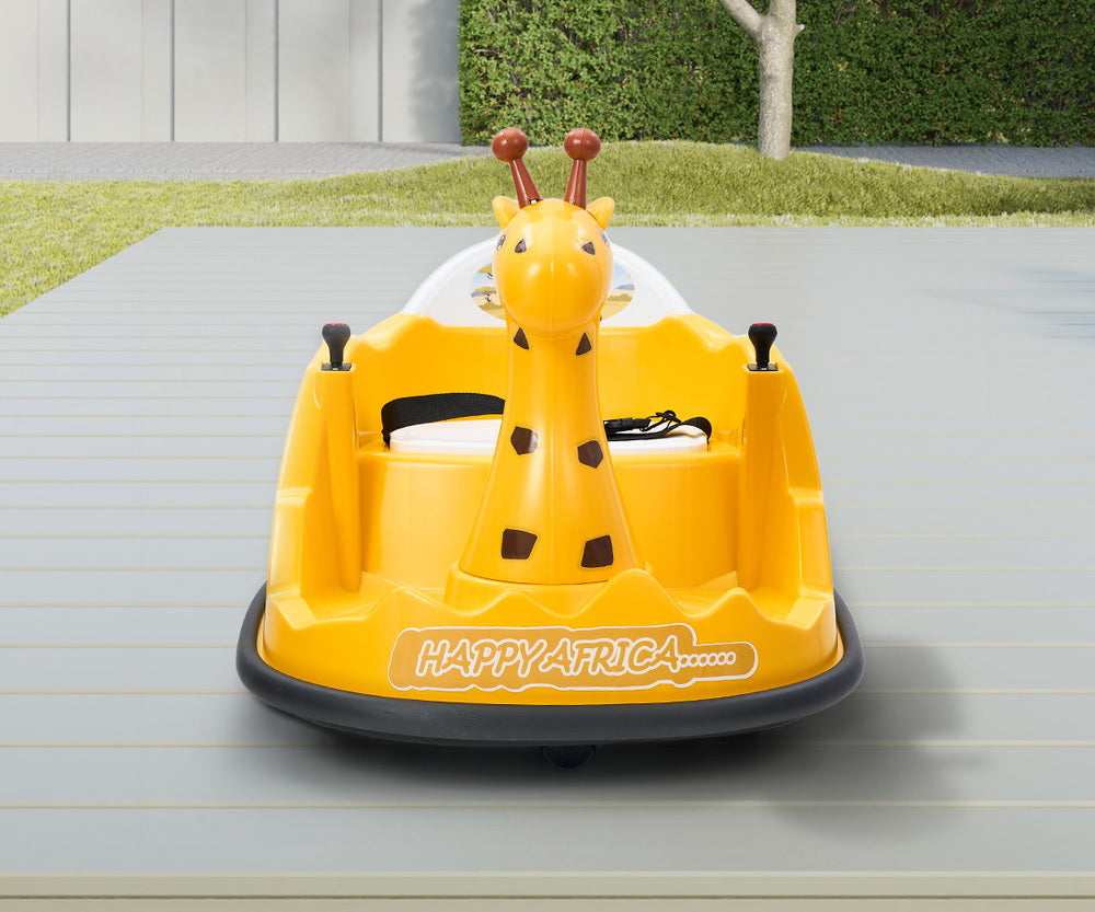 Mazam Kids Ride on Car Bumper Remote Control Light Giraffe