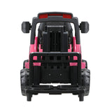 Mazam Kids Ride-On Forklift 12V Electric Car Toy Pink - Front View