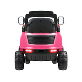 Mazam Kids Ride-On Forklift 12V Electric Car Toy Pink - Rear View