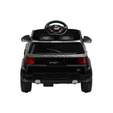Mazam Kids Ride On Car MP3 LED light 12V Black - Top-Down View