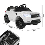 Mazam Kids Ride On Car MP3 LED light 12V White