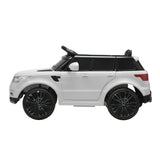 Mazam Kids Ride On Car MP3 LED light 12V White - Side View