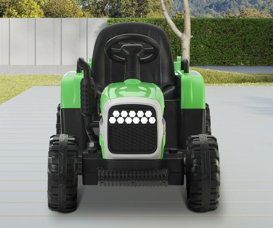 Mazam Kids Ride On Car Tractor 12V Toys Remote Control Green