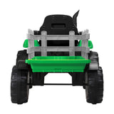 Mazam XL Kids Ride On Tractor 12V with Trailer Remote Green