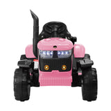 Mazam XL Kids Ride On Tractor 12V with Trailer Remote Pink