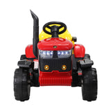 Mazam XL Kids Ride On Tractor 12V with Trailer Remote Red
