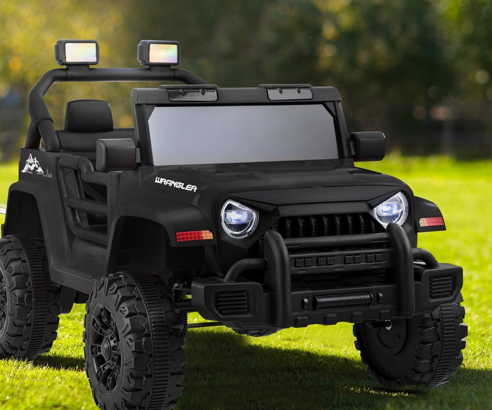 Mazam Kids Ride On Car Jeep 12V Electric Remote Control Black