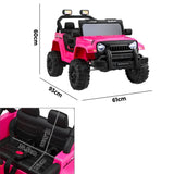 Mazam Kids Ride On Cars Remote Control 12V Electric Pink