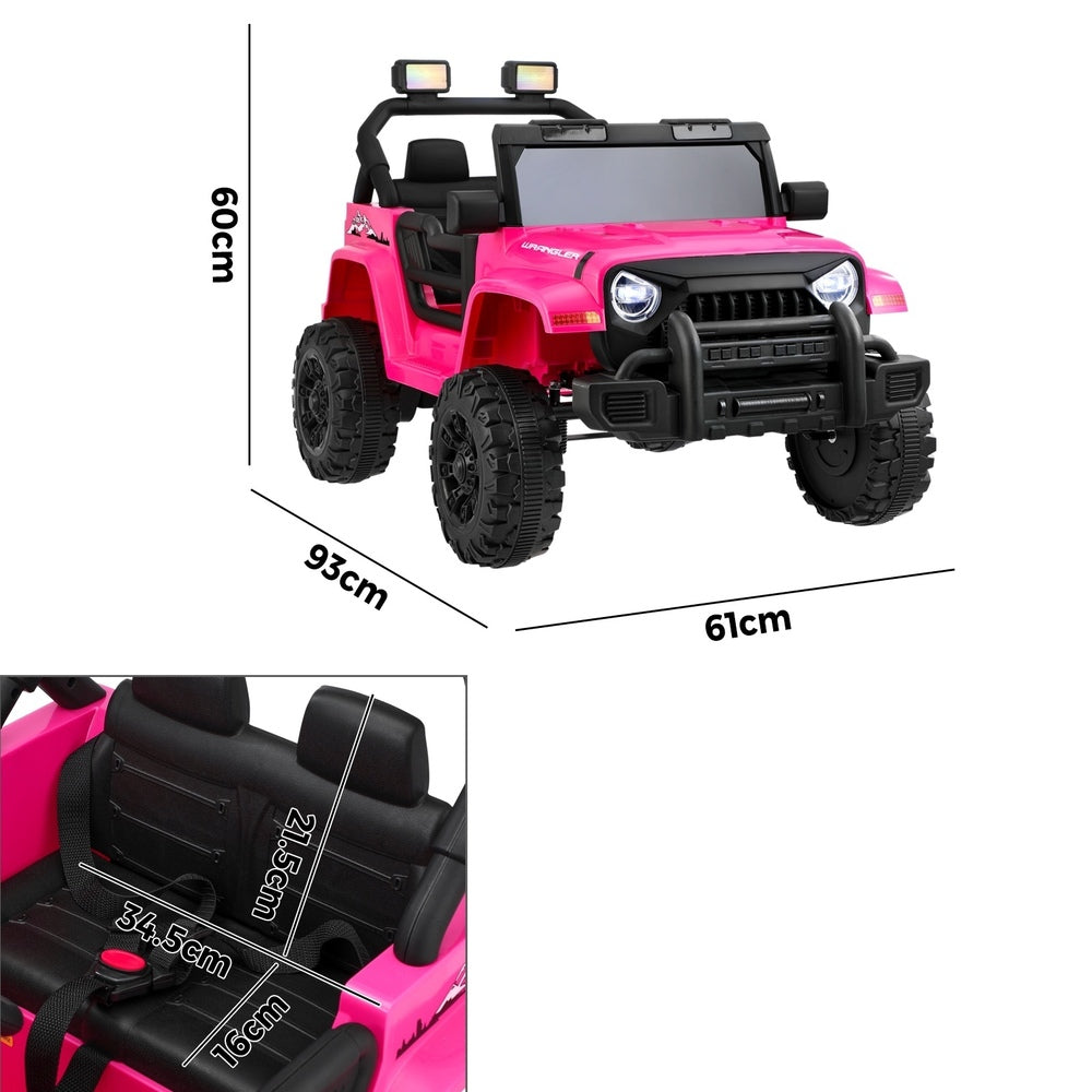 Mazam Kids Ride On Cars Remote Control 12V Electric Pink