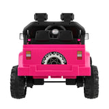 Mazam Kids Ride On Cars Remote Control 12V Electric Pink - Close-Up Angle