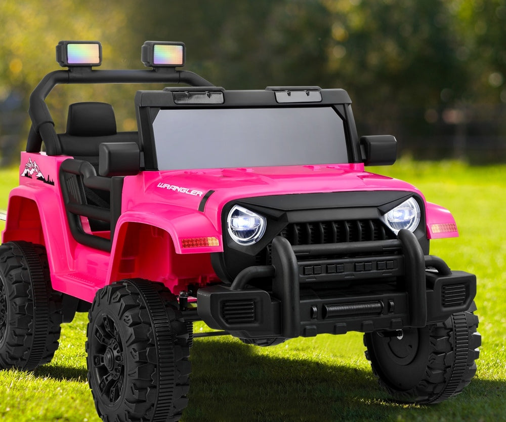 Mazam Kids Ride On Cars Remote Control 12V Electric Pink