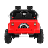 Mazam Kids Ride on Cars 12V Electric Battery Remote Control LED Red - Side View