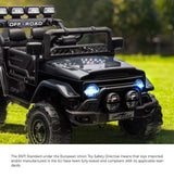 Mazam Ride on Car Electric Jeep Bluetooth Black - Extra Image