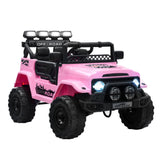 Mazam Ride on Car Electric Jeep Bluetooth Pink