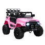 Mazam Ride on Car Electric Jeep Bluetooth Pink