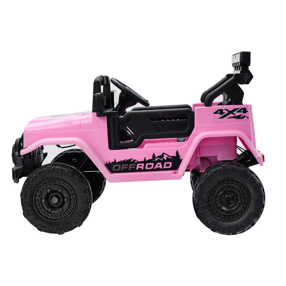 Mazam Ride on Car Electric Jeep Bluetooth Pink