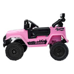 Mazam Ride on Car Electric Jeep Bluetooth Pink