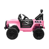 Mazam Kids Ride On Car with Twin Motors and Remote Pink - Rear View