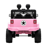 Mazam Kids Ride On Car with Twin Motors and Remote Pink - 45-Degree Angle