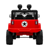 Mazam Kids Ride On Car with Twin Motors and Remote Red - Front View
