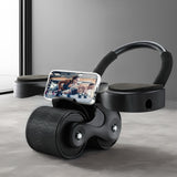 Revolutionary Everfit Automatic Rebound Ab Roller for Core Strength Training at Home - Close-Up Angle