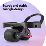 Revolutionary Everfit Automatic Rebound Ab Roller for Core Strength Training at Home - 45-Degree Angle