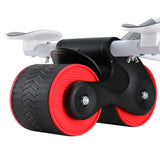 Everfit Ab Roller Automatic Rebound Abdominal Wheel with Knee Pad Home Gym Sport - Side View