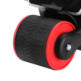 Everfit Ab Roller Automatic Rebound Abdominal Wheel with Knee Pad Home Gym Sport - Top-Down View