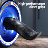 Everfit Ab Roller Carver Automatic Rebound Abdominal Wheel Home Gym Workout - 45-Degree Angle