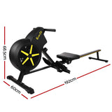 Everfit Rowing Machine Air Rower Exercise Fitness Gym Home Cardio - Front View