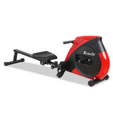 Everfit Rowing Machine Rower Elastic Rope Resistance Fitness Home Cardio - Low Angle