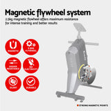 Everfit Rowing Machine 12 Levels Magnetic Rower Fitness Gym Cardio Workout - 45-Degree Angle