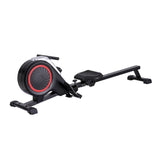 Everfit Rowing Machine 16 Levels Foldable Magnetic Rower Gym Cardio Workout - Close-Up Angle