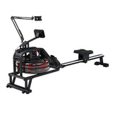 Everfit Rowing Exercise Machine Rower Water Resistance Fitness Gym Home Cardio - Side View