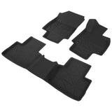 Weisshorn Car Rubber Floor Mats Front And Rear Compatible For Toyota RAV4 2019-2022 - Front View
