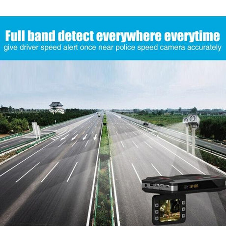 2.0 Lcd Radar Detector Dvr With Laser Gps Logger - Hd 720P 30Fps-1915198003107467267